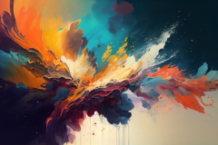 vibrant-colors-explode-messy-watercolor-blob-generated-by-ai